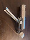 Vintage French Pocket Microscope Brevete S g d g  With Original Box 