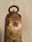 Antique John Chatillon Brass Front 25 Lb Hanging Scale