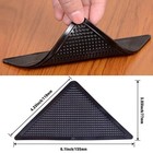 8 Pcs Grippers For Rugs  Non Slip Rug Pads For Hardwood Floors