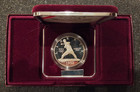 1992 Us Mint Olympic Baseball 90  Silver Dollar Proof Coin W box  coa  0 7734oz 