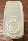 Vintage Tupperware Junior Cereal Keeper Container 499-4  Clear