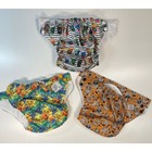 Reusable Cloth Diaper Lot Mama Koala Little Alaskans Pocket Snap Os 3 Pack