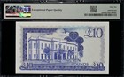 Gibraltar 1986 10 Ten Pounds Pick 22b Qeii Pmg 66 Gem Uncirculated Epq