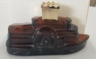 Vintage Avon Side Wheeler Riverboat Empty Bottle After Shave Wild Country W Box 