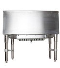 18  X 30  Stainless Steel Ice Chest Bin With Cold Plate