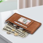 Rfid Blocking Business Cards Cases Slim Credit Card Wallet Holder Change Pouch