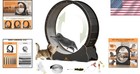 Sturdy 47  Large Cats Exercise Wheel - Indoor Treadmill With Cat Toy