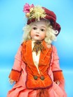 Antique German Bisque Doll 24  C m  Bergmann 1916