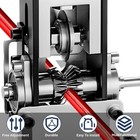 Manual Wire Stripping Machine Portable Cable Stripper 1mm To 21mm Hand Crank