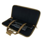Vism Short Rifle Case 28  Tactical Small Rifle Bag Carbine Rifle Bag Tan