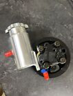 Racing Power Steering Pump With Aluminum Reservoir   6  V-belt Pulley Gm Type 2