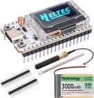 Heltec Meshtastic Lora Esp32 V3 Sx1262 Board   915mhz Antenna   3000mah Battery