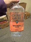 Cherry Grove Whiskey James Clark Distilling Jersey City Nj Labeled Blown Bottle