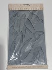 New    Iron Orchid Designs Mould Birdsong   
