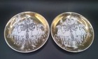 Vintage Mcm Fornasetti-milano For Saks Fifth Avenue Gilded Coasters 2   Italy