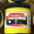 12 Speedball Fabric Screen Printing Ink Studio 8 Fl Oz Bottles Yellow 46221
