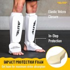 Muay Thai Mma Kickboxing Shin Guards  Elite Sports Instep Guard Sparring Protect