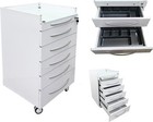 Openbox 5 Drawer Mobile Cabinet  20  Steel Dental Assistant s Storage Cabinet