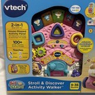 Vtech Stroll   Discover Activity Walker Pink Baby Toddler Open Box