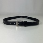 Levi s Worn Black Cracked Genuine Leather Belt - Made In Usa - Size 28