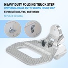 5236586 Universal Folding Truck Step For Most Truck  Van  And Vehicle