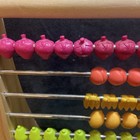 B  Toys Two-ty Fruity Wooden Abacus   Fruit Shaped Beads Math   Counting Toy