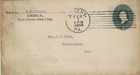 1894 Letter From Athens  Pa To Huntington  In