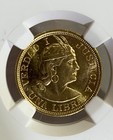     1966 Zbr Peru 1 Libra Gold Coin Ngc Ms65   
