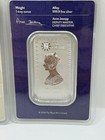 1 Oz 999 Fine Silver Bullion Minted Bar Royal Mint Gothic Crown In Blister 