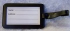 Hard Rock Cafe No Location Black With Gray Logo Large Luggage Tag - New 