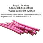 10 Pieces Flexible Curling Rods  Soft Foam No Heat Hair Rollers  Curler For Wome