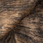 8x7 Feet   Real Brindle Cowhide Rug Natural Hair Brown Cowhides Cow Hide Skin