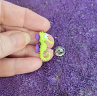  fish Silly Funny Sea Horse Fish Tie Tack Lapel Pin - Perfect Gift   Unique 