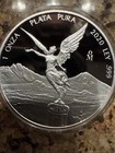 2020 Mexico Libertad Proof Onza Plata   999 Silver Coin
