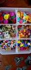 Huge Lot Craft Scrapbooking Embellishments Wood Metal Plastic   Storage Boxes