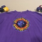 Vintage Jimi Hendrix Double Apple Hand Embroidered Made In Nepal T-shirt Rare 90