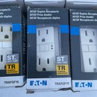 15a Gfi Trafgf15la-bx-lw Gfci Duplex Receptacle Outlet Eaton Trafgf15 lot Of 10 