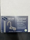 Khs15-4000-z Component Hardware Faucet 4  Wall Mount Faucet Wit 3 5  Gooseneck