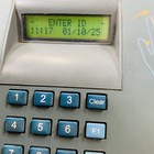 Recognition Systems Handpunch 3000 Employee Handpunch Scanner Time Clock Hp-3000