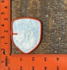 Vintage Iowa Chicken Dairy Farming State Travel Souvenir Sew-on Patch Nos 1970s
