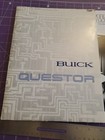 1983 Buick Questor Concept Car Press Kit W  Photos   Releases Brochure