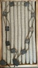 Vintage Egyptian Revival Metal Chain Belt Panel Belt