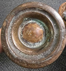 Antique Middle Eastern   Ottoman Tinned Copper Water Ewer Pitcher - 10 5 