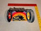 Vintage Goodrich Silvertown Tires Automobile Porcelain Metal Gasoline   Oil Sign