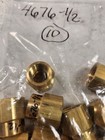  10  Teejet Spraying Systems 4676-1 2 Brass Unijet Outlet Adapter - 0 5 Inch Npt