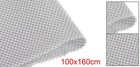 Light Grey Speaker Mesh Grill Cloth Stereo Box Fabric Dustproof Cloth 40  X 63 