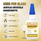 Clear Liquid Glass Glue 30g  Fast-dry Glass Adhesive For Rearview Mirror  Acryli