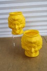 Mcdonald   s 1981 Ronald Mcdonald Kids Mug - Yellow Plastic Happy Meal Cup 80s