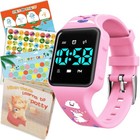 Toddler Potty Training Watch Set  Music Vibration Alarm Book chart Ages 2-6     