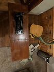 Antique Vintage Sewing Machine  Home Decor  Console Table Hallway Table Desk